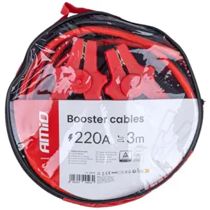 Cabos de bateria 12VDC 24.6mm² 220A [certificação TÜV] - 3m
