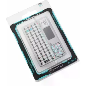 Mini computador portátil com Stamp-S3A, bateria, teclado, display 1.14'' e Jack 3.5mm