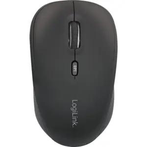 Rato óptico 1600DPI sem fio Wireless 2.4Ghz com scroll - preto