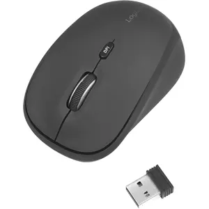 Rato óptico 1600DPI sem fio Wireless 2.4Ghz com scroll - preto