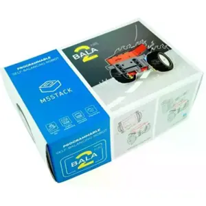 Robô de Duas Rodas Auto-Equilibrado Programável (ESP32)