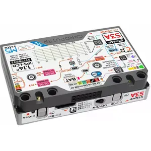 Mini computador portátil com Stamp-S3A, bateria, teclado, display 1.14'' e Jack 3.5mm
