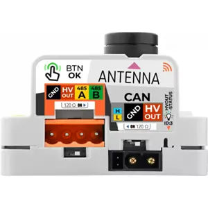 Controlador IoT ESP32-S3 c/ Wi-Fi, RS485, CAN, Gestão de Energia Multi-Canal e Bateria