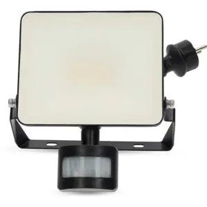 Projector LED inteligente Wi-Fi (compatível c/ Tuya) 20W CCT (3000 - 6500K) 1500Lm c/ sensor movimento - IP44