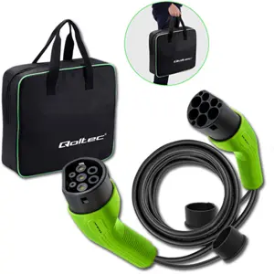 Cabo de carregamento monofásico para carro elétrico - Tipo2 32A (7.2kW) - IP65 - 5m