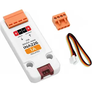 Unidad de Medición de Corriente/Tensión/Potencia ±1A 0–30VDC con I2C Aislado
