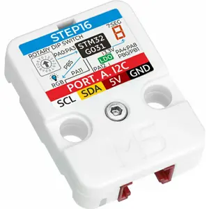 Unidade de Codificador Rotativo de 16 Posições c/ Display, LED RGB e I2C