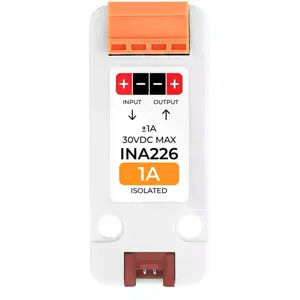 Unidad de Medición de Corriente/Tensión/Potencia ±1A 0–30VDC con I2C Aislado