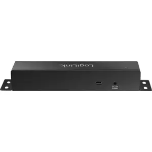 Hub USB 2.0 de 7 portas caixa metálica (industrial)
