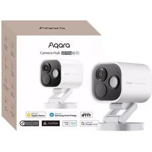 Cámara IP (Zigbee / Thread / Wi-Fi) 2.6K 4.2mm con Hub integrado y sensor PIR - IP65 - Blanca