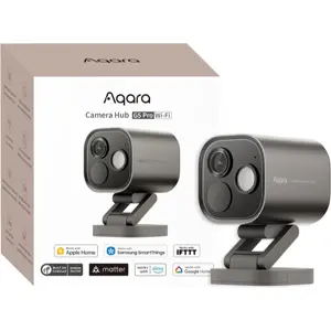 Cámara IP (Zigbee / Thread / Wi-Fi) 2.6K 4.2mm con Hub integrado y sensor PIR - IP65 - gris