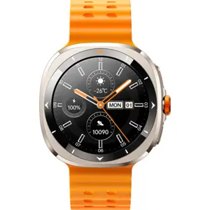Smartwatch BT5.4 c/ ecrã AMOLED 1.43'' + atendedor chamadas - Laranja