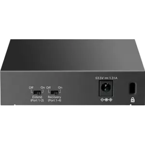 Switch 5P (4 PoE+) Gigabit 10/100/1000Mbps 65W