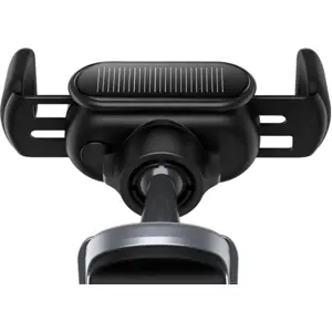 Soporte de teléfono móvil automático con panel solar para Tesla Model 3 / Y