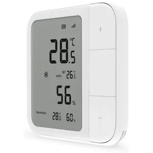 Sensor de Temperatura e Humidade sem fios (Zigbee) c/ Ecrã LCD