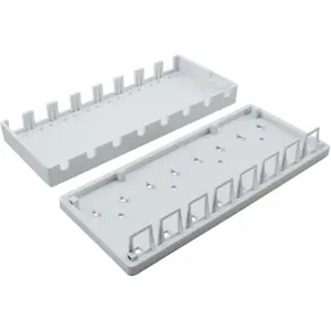 Caixa para keystone c/ 8 portas