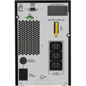 UPS profissional de dupla conversão On-Line 1kVA 900W (3x C13)