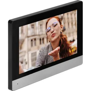 Kit Videoporteiro 4 fios c/ ecrã tátil 8" FHD - IP65
