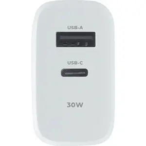 Carregador USB-A + USB-C PD QC 30W