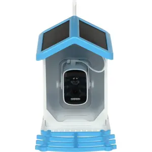 Alimentador de pássaros inteligente WiFi Solar c/ câmara 4Mpx 130º + Áudio