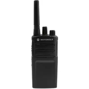 Walkie Talkie profissional 8 canais 446MHz c/ Vox + bateria recarregável IP54