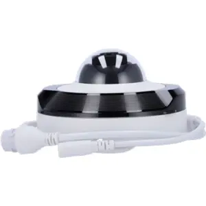 Câmara IP (Ethernet c/ PoE) Dome 8MP 4mm IR 35m - IP65 - Branca
