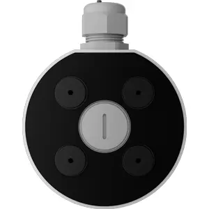 Caixa de montagem/conexões para câmaras IP da Ajax - Ø118×59mm - Branca