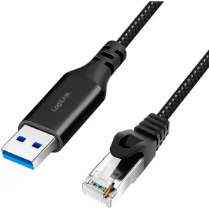 Cable adaptador de red Ethernet Gigabit RJ45 ⇿ USB-A 3.0 - 5 m