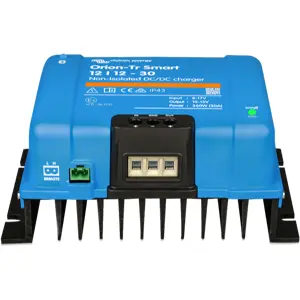 Carregador de baterias DC-DC Não Isolado 12➝12V 30A 360W c/ Bluetooth