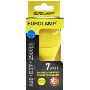 Lâmpada LED anti-insectos E27 230V 7W