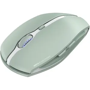 Rato óptico 1000/2000DPI sem fio Bluetooth 7 botões com scroll - verde