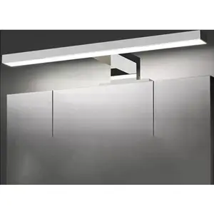 Aplique LED 230VAC 12W 4000K de espelho para WC - IP44 - 600mm