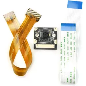 Módulo de câmera com obturador global OV9281 para Raspberry Pi 4B / 5 (1MP, FOV 79°)