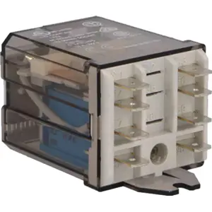 Relé industrial 24VDC 16A DPDT (8 pines)