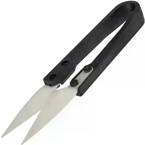 Tesoura ergonómica com lâminas cerâmicas (não condutora) - 105mm
