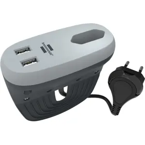 Estação de Carregamento para Sofá c/ Tomada Euro + 2 USB – Cabo 3m