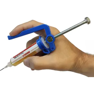 Émbolo universal ergonómico para jeringas de Fluxo 10cc + 3 agujas