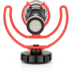 Microfone de câmara Direcional Cardioide Compacto