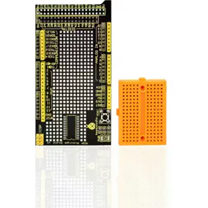 Placa protótipo protoshield com mini placa de ensaio compatível com Arduino Mega