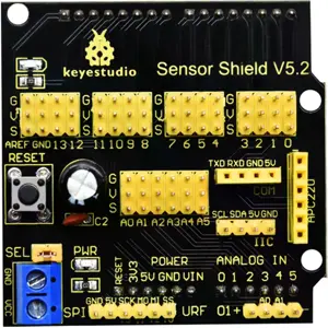 Módulo Sensor Shield V5.2 compatível com Arduino Uno