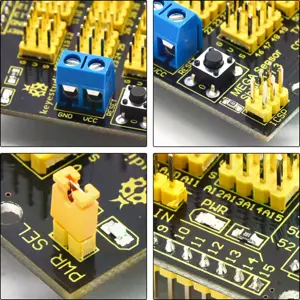 Módulo Sensor Shield V1 compatível com Arduino Mega