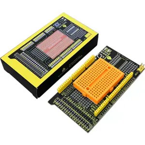 Placa protótipo protoshield com mini placa de ensaio compatível com Arduino Mega