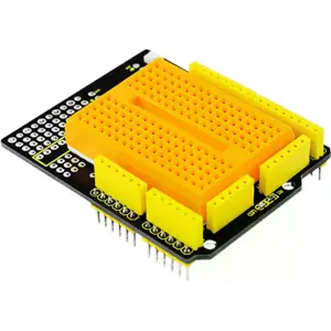 Placa protótipo protoshield com mini placa de ensaio compatível com Arduino Uno