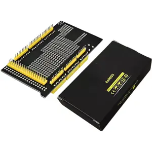 Placa protótipo protoshield com mini placa de ensaio compatível com Arduino Mega