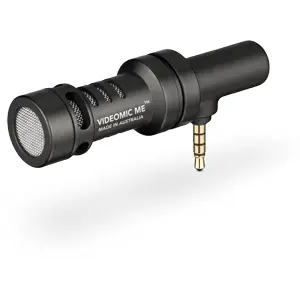 Microfone para Smartphones Direcional Cardioide Compacto - Jack TRRS 3.5mm