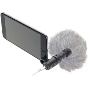 Microfone para Smartphones Direcional Cardioide Compacto - Jack TRRS 3.5mm