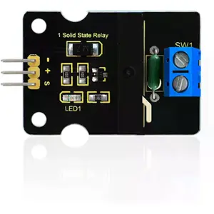 Módulo de 1 relé de estado sólido compatível com Arduino