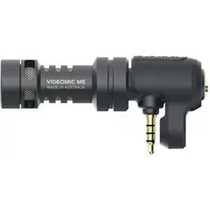 Microfone para Smartphones Direcional Cardioide Compacto - Jack TRRS 3.5mm