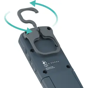 Gambiarra LED profissional 500lm c/ base de carregamento - IP65 IK07
