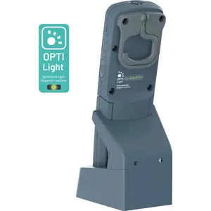 Gambiarra LED profissional 500lm c/ base de carregamento - IP65 IK07